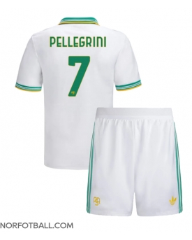 Billige Fotballdrakt AS Roma Lorenzo Pellegrini #7 Replika Tredjedraktsett Barn 2025-26 Kortermet (med bukser)